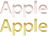Apple